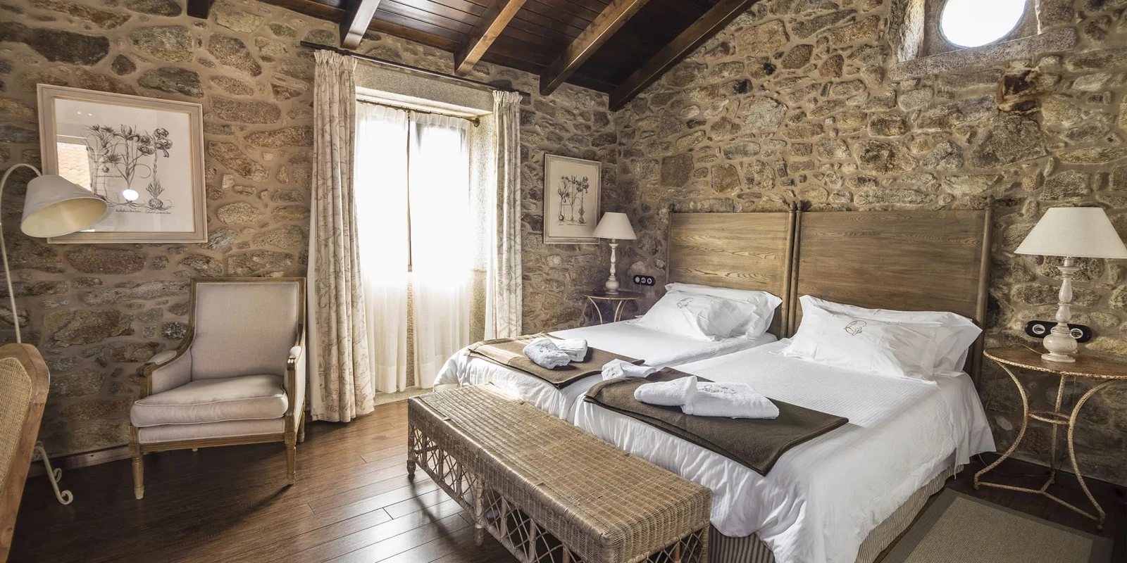 Habitación del hotel · Hotel Rural Lugar do Cotariño