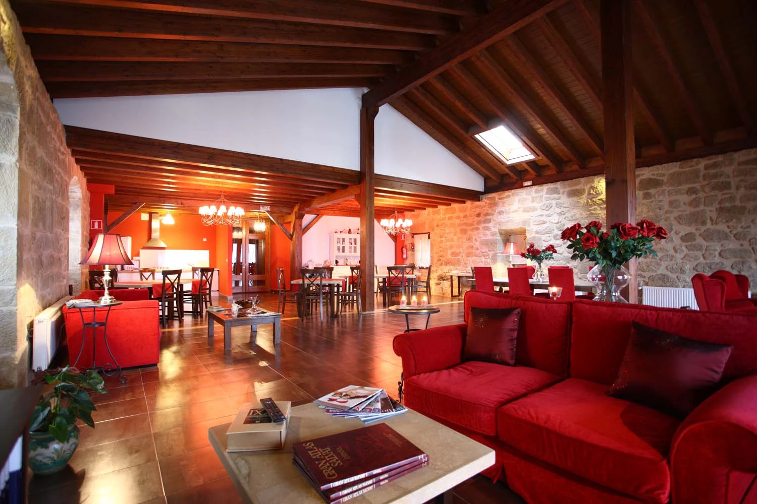Salón y comedor · Casa Rural Osante