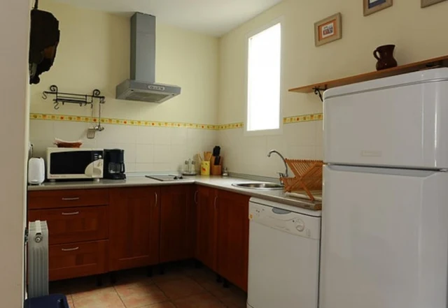 Cocina del apartamento Toloño · Solar de Quintano