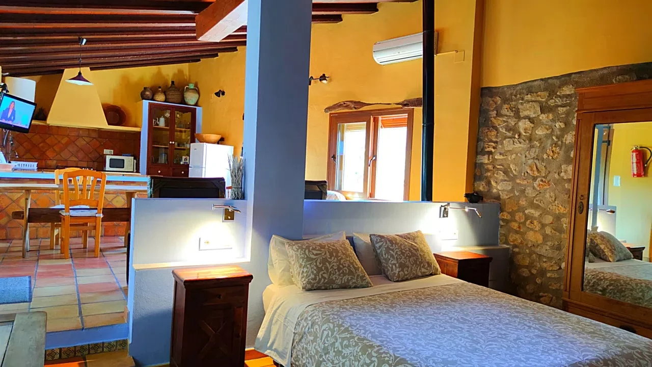 Salón y cocina · El Corral