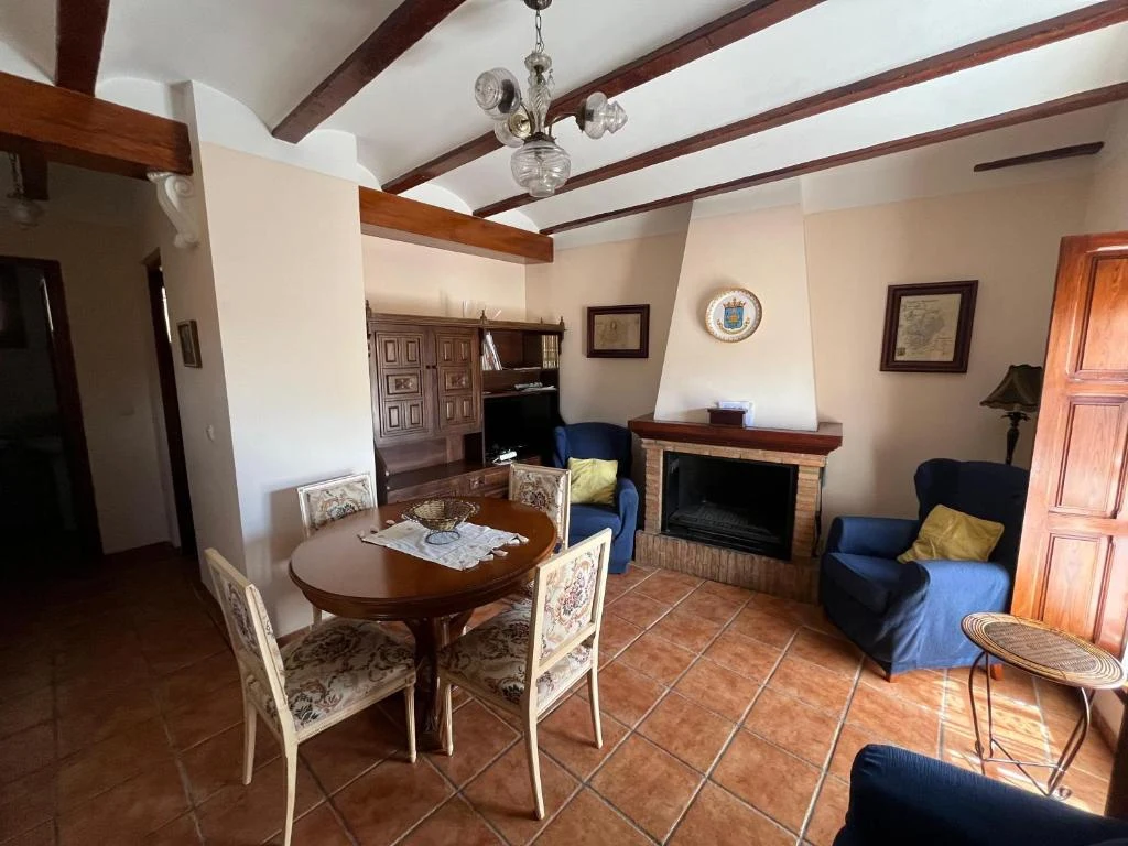 Salón con chimenea · Sant Antoni