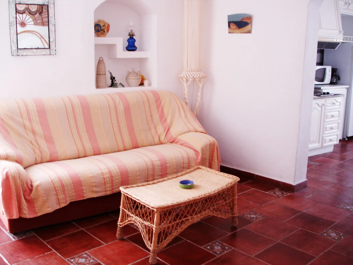 Salón del apartamento A · Casa Álex