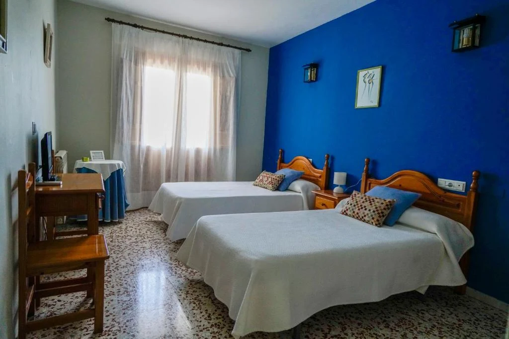 Habitación con dos camas · Hotel Rural Familiar Almirez–Alpujarra