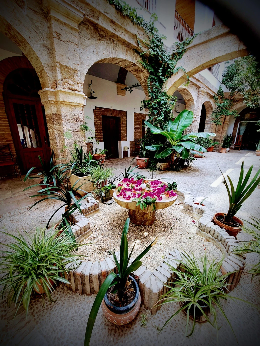 Patio interior · Hotel Balneario Sierra Alhamilla