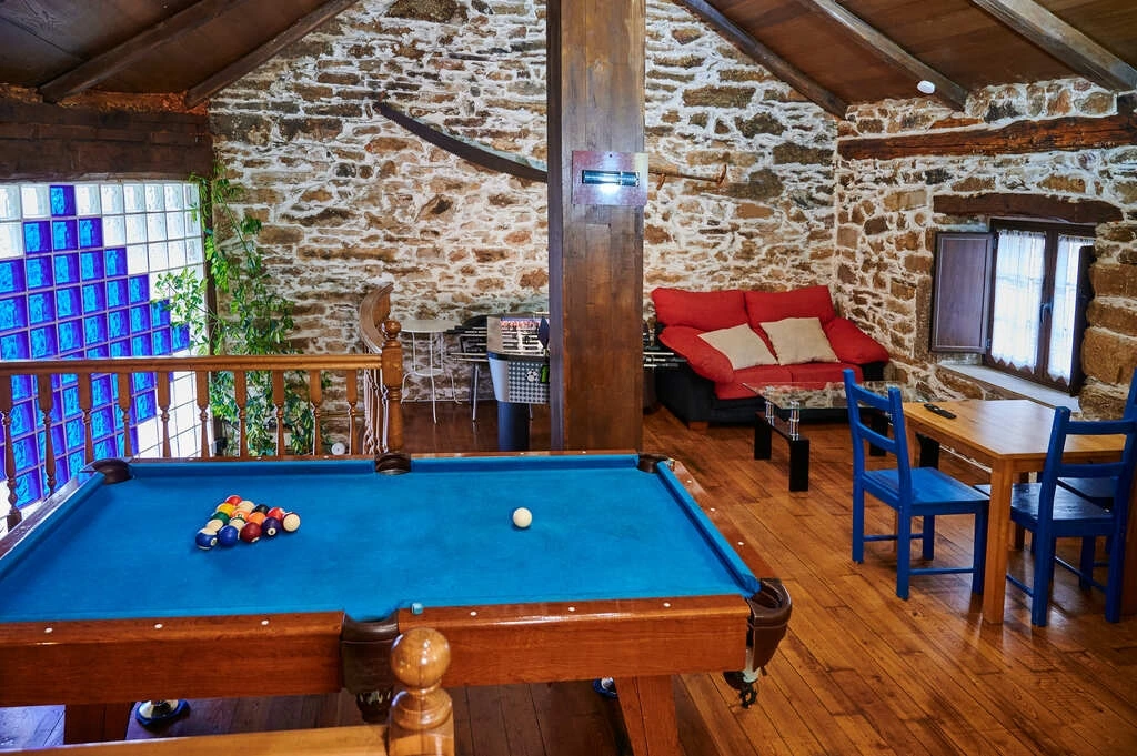 Sala con billar · Casa Madreselva