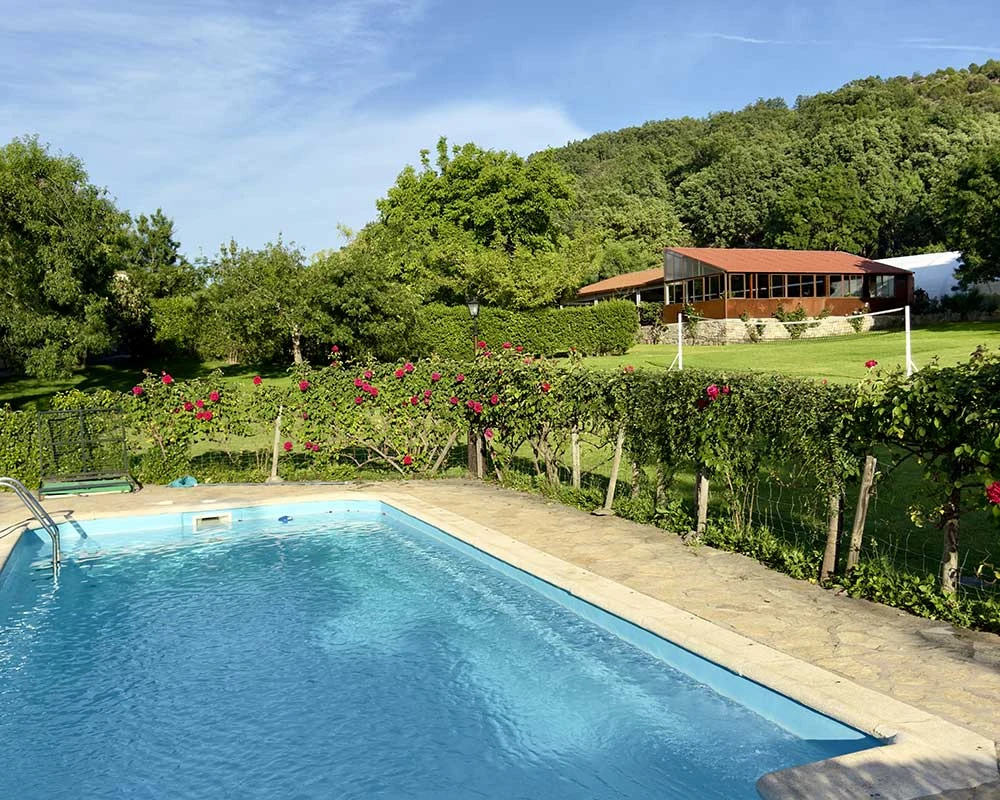 Zona de piscina · Finca El Venero