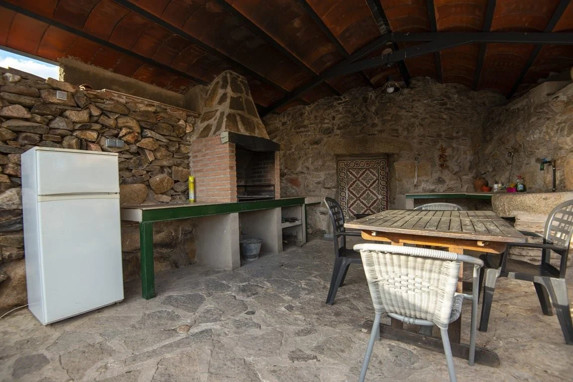 Zona de barbacoa · La Casona de Ortigosa