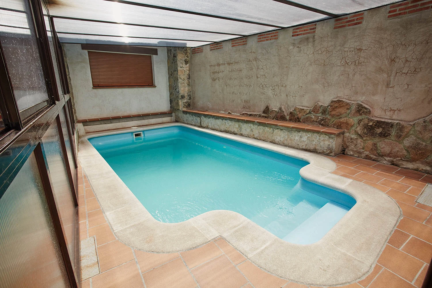 Piscina cubierta de El Mirador de la Fortaleza · La Encinilla y El Mirador de la Fortaleza
