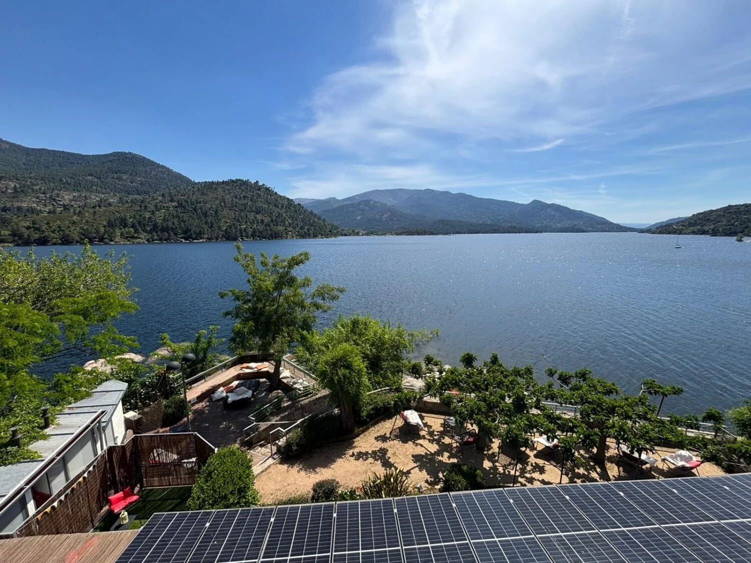 La Posada del Agua · El Barraco, embalse de El Burguillo