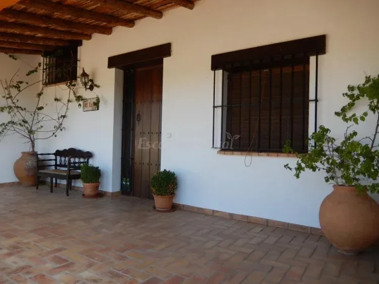 Exterior cubierto · Casa Rural El Lucío