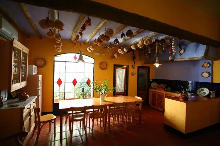 Salón comedor · La Casa Azul