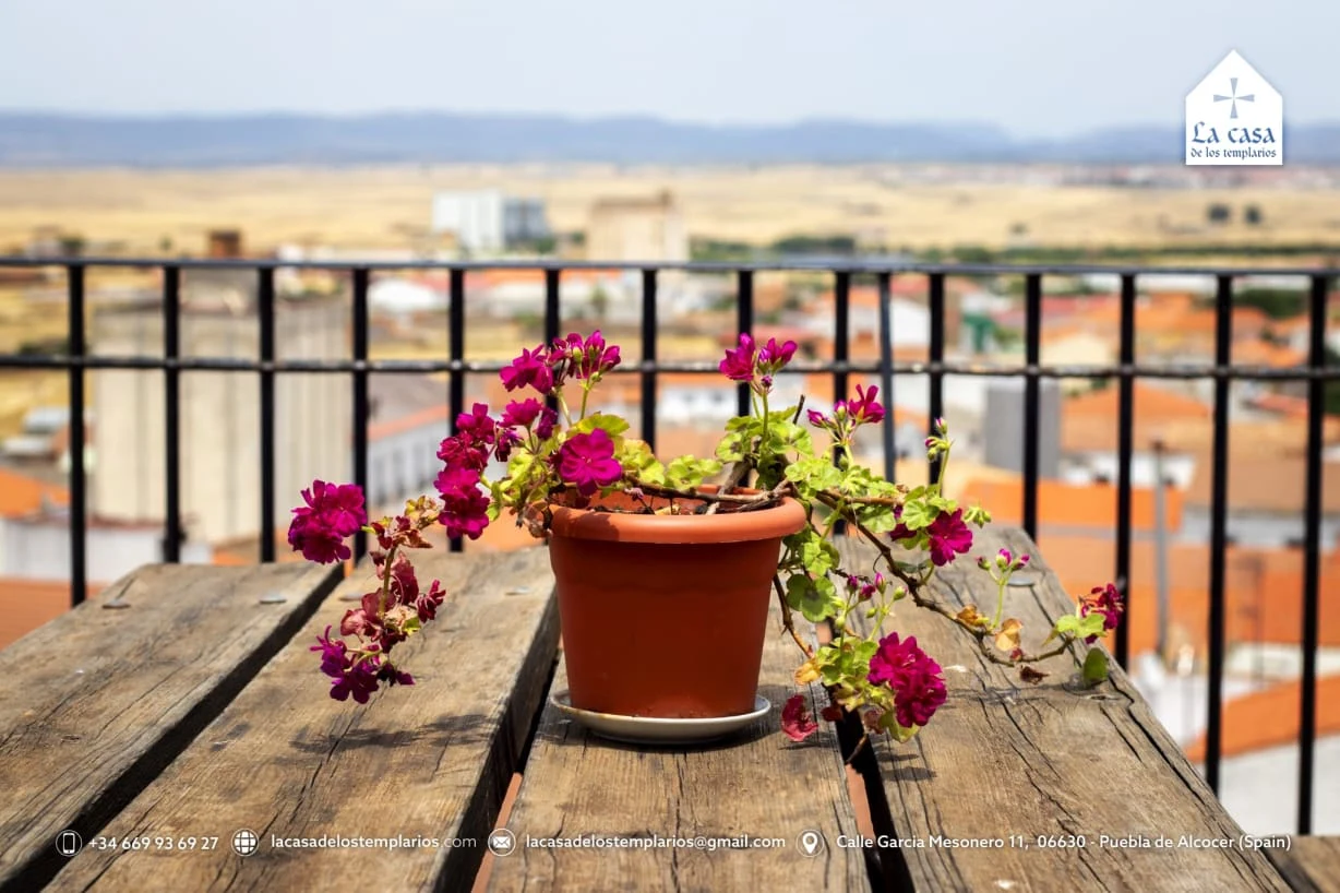 Terraza · La Casa de los Templarios