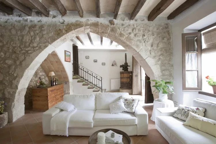 Salón con arcos · Cal Masana