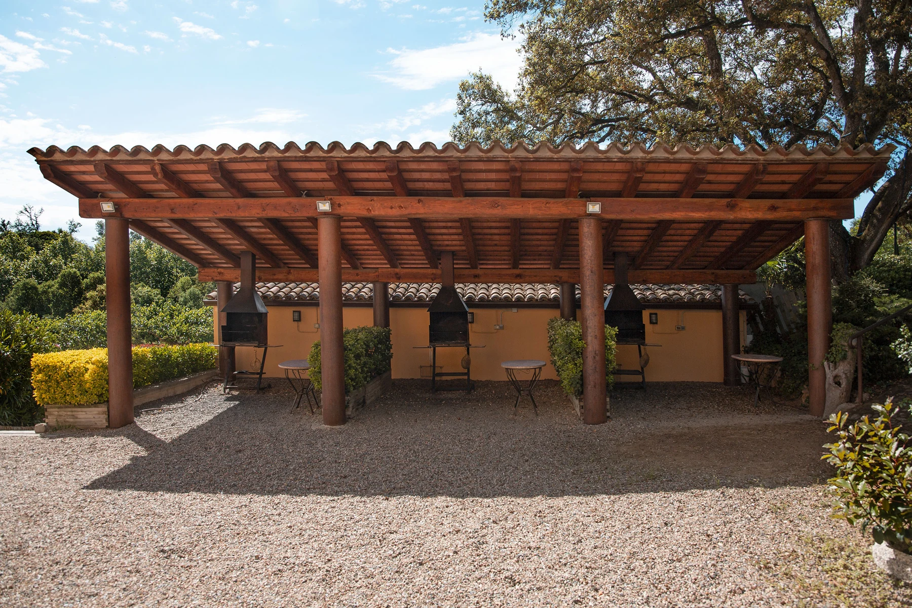 Zona de barbacoa · Can Mas Vila