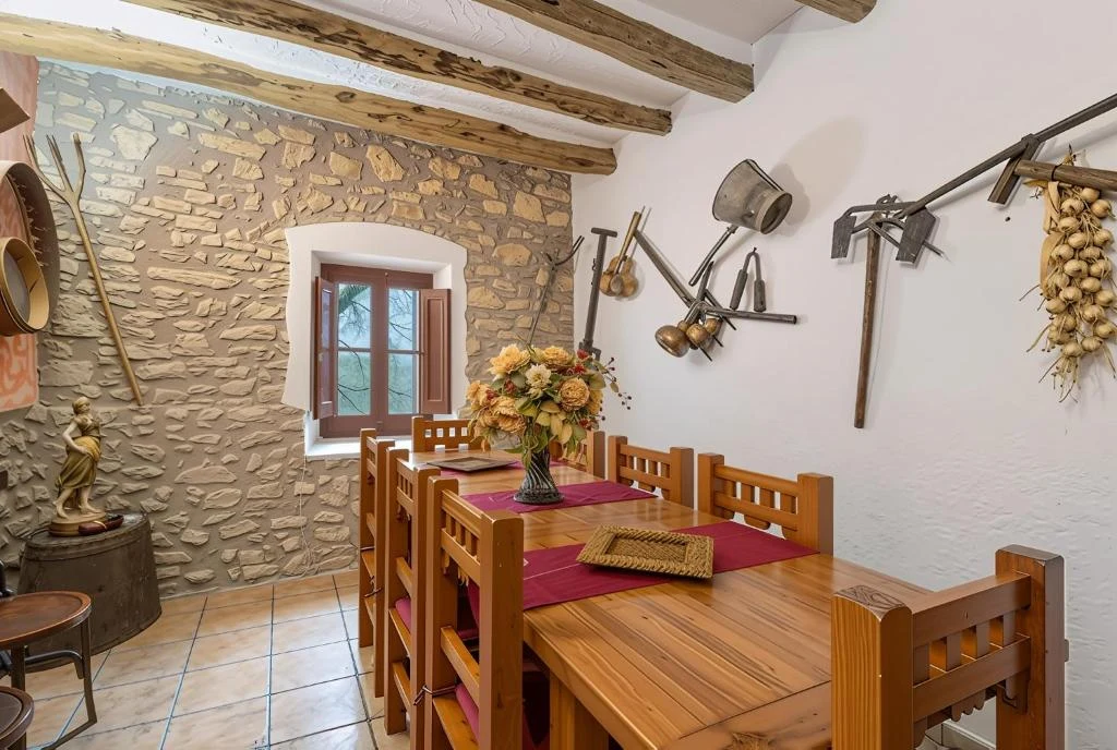 Comedor de la casa · Can Pavet
