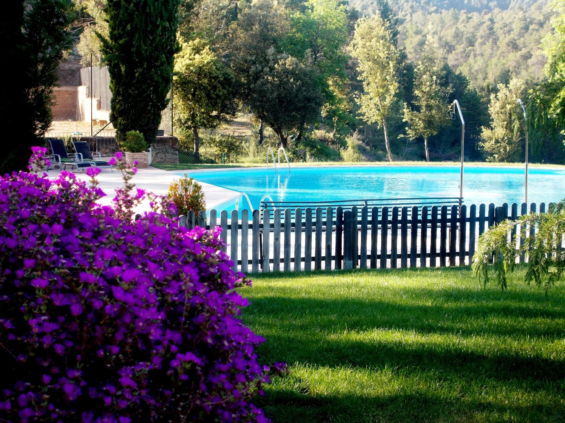 Piscina y jardín · La Torre del Vilar
