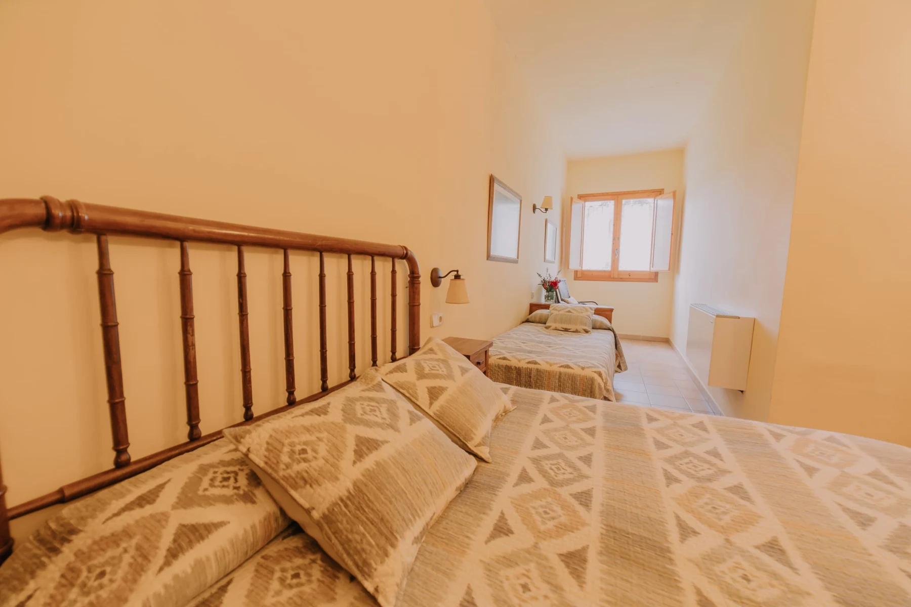 Habitación Fusta · Mas La Riera