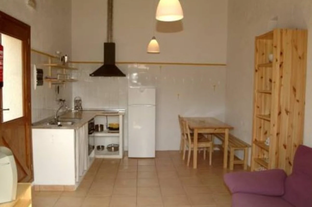 Cocina de uno de los apartamentos · Vallplana