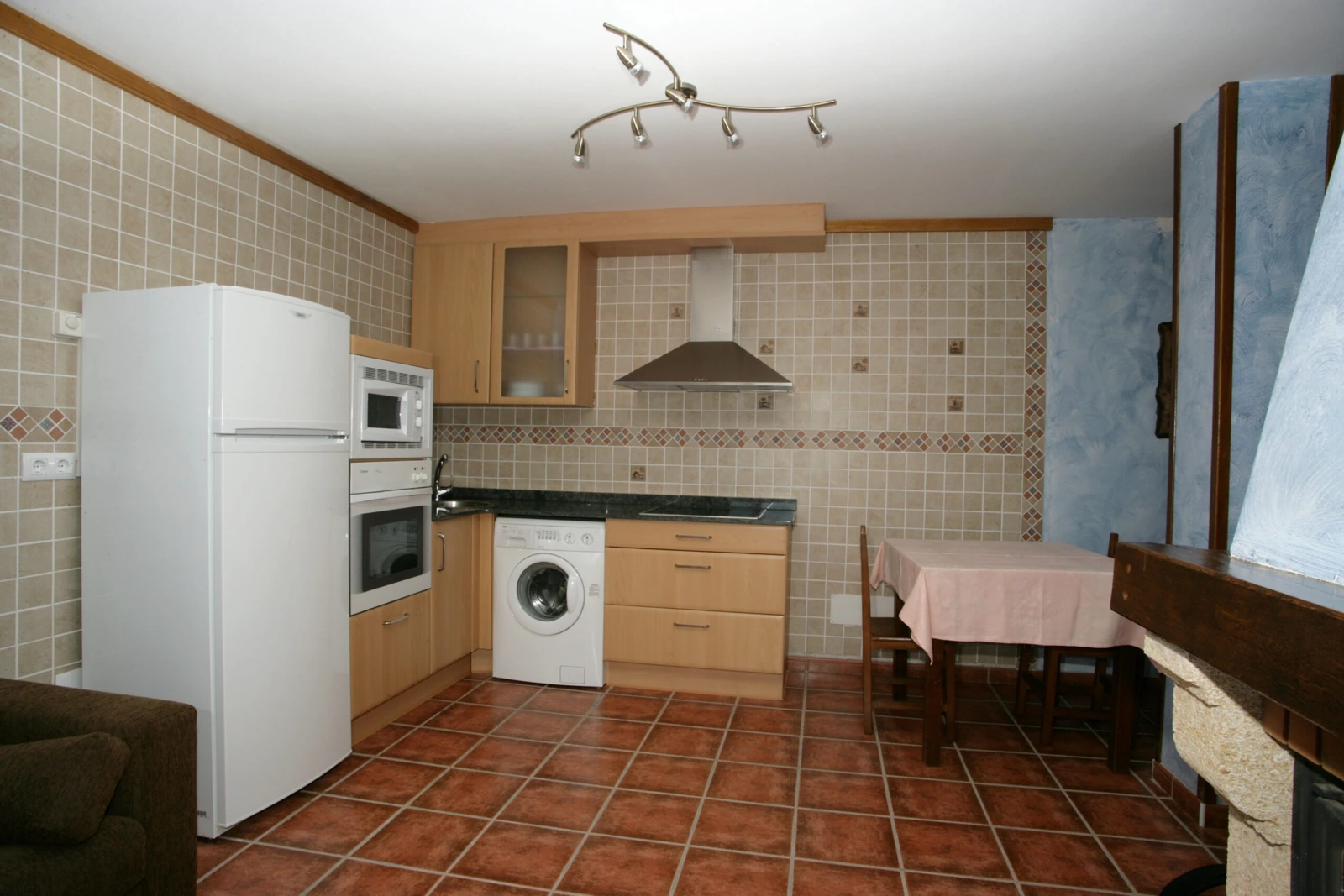Cocina de una vivienda · Viviendas Rurales Peña Sagra
