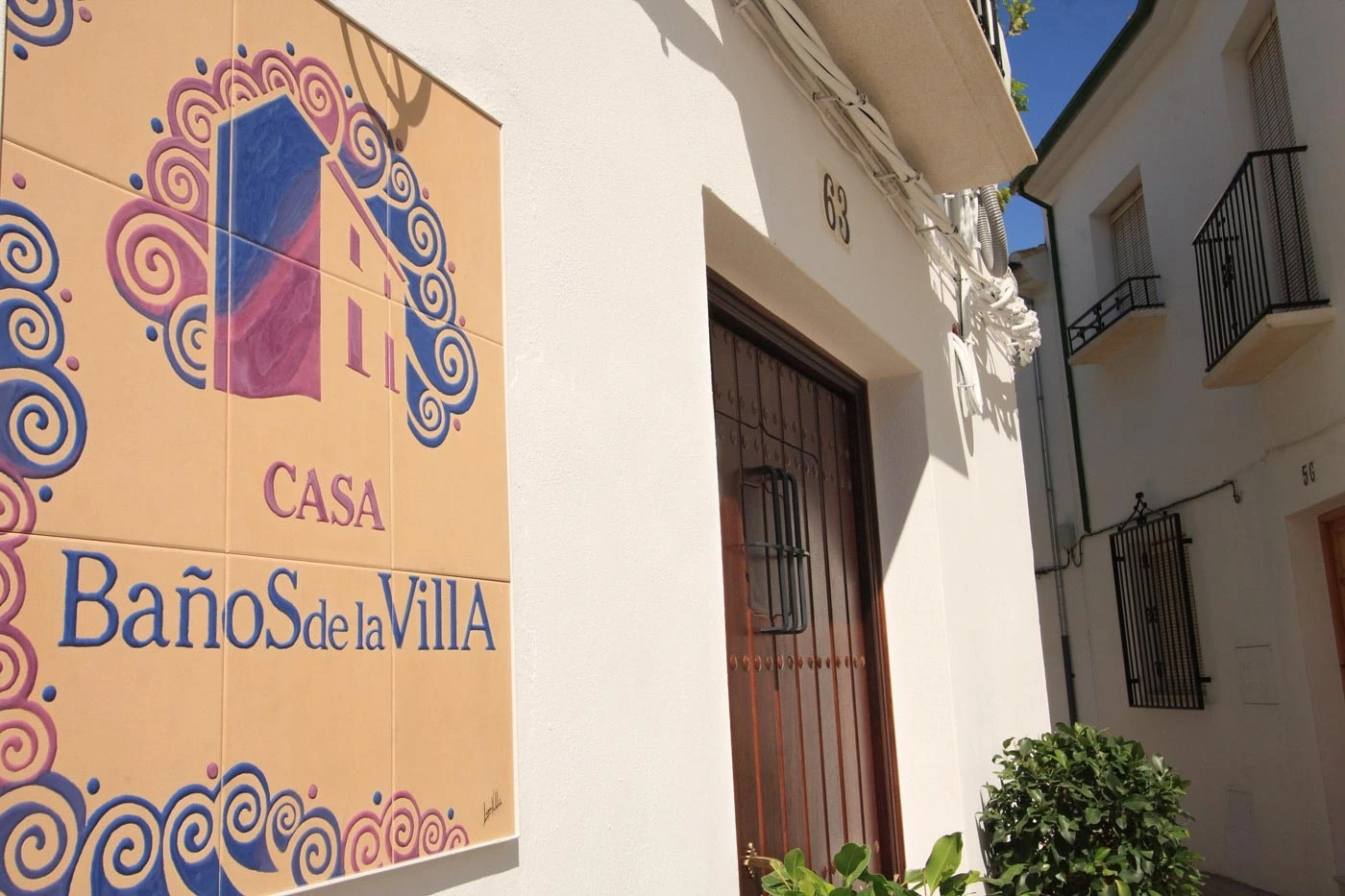 Fachada del alojamiento · Casa Baños de la Villa