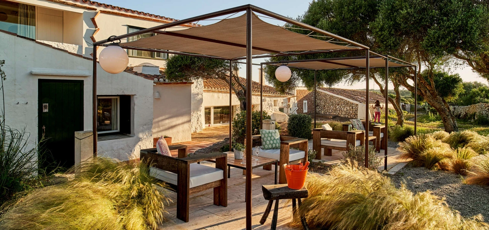 Terraza del agroturismo · Turmadèn des Capità