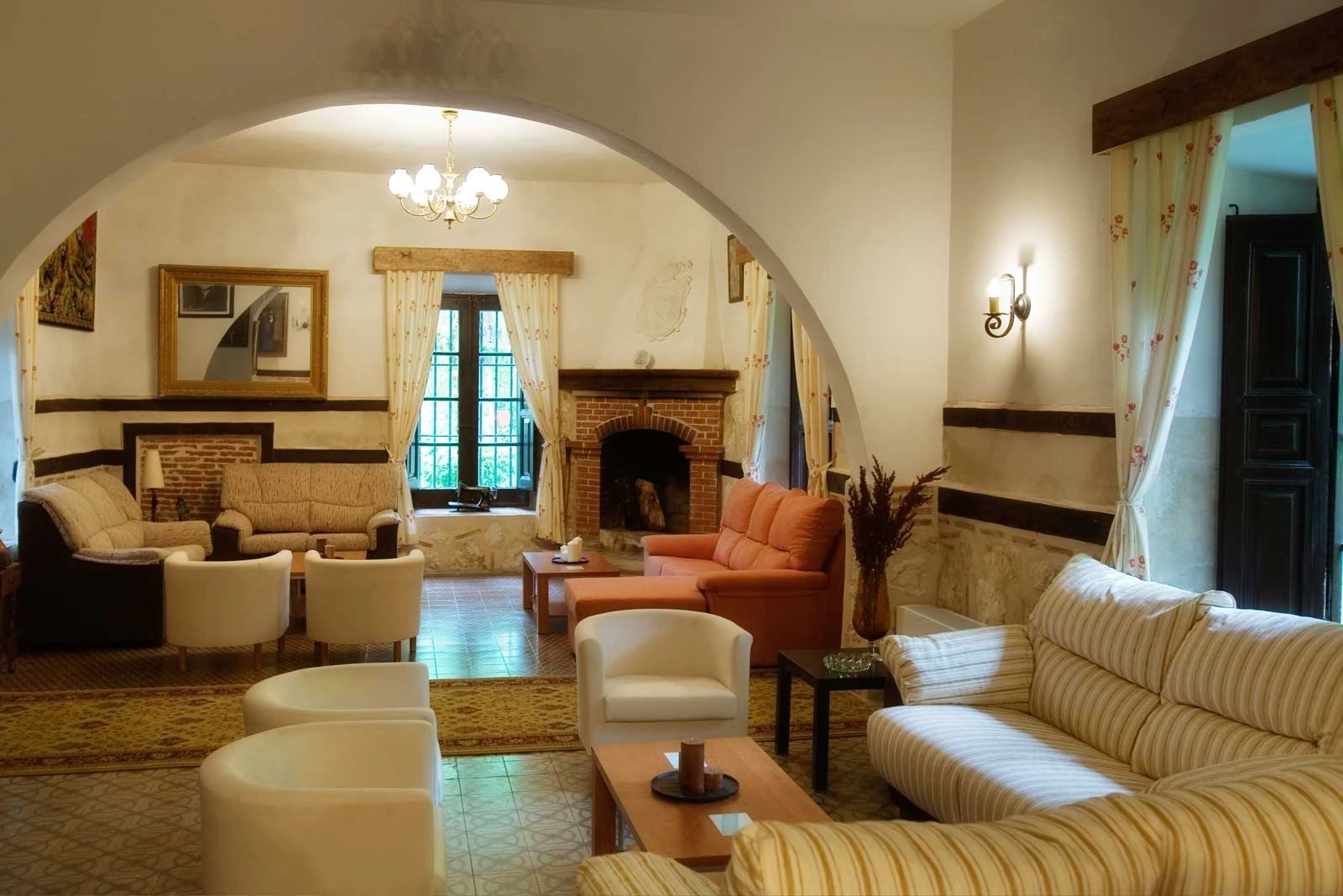 Sala de estar · Hotel rural en Olmedo