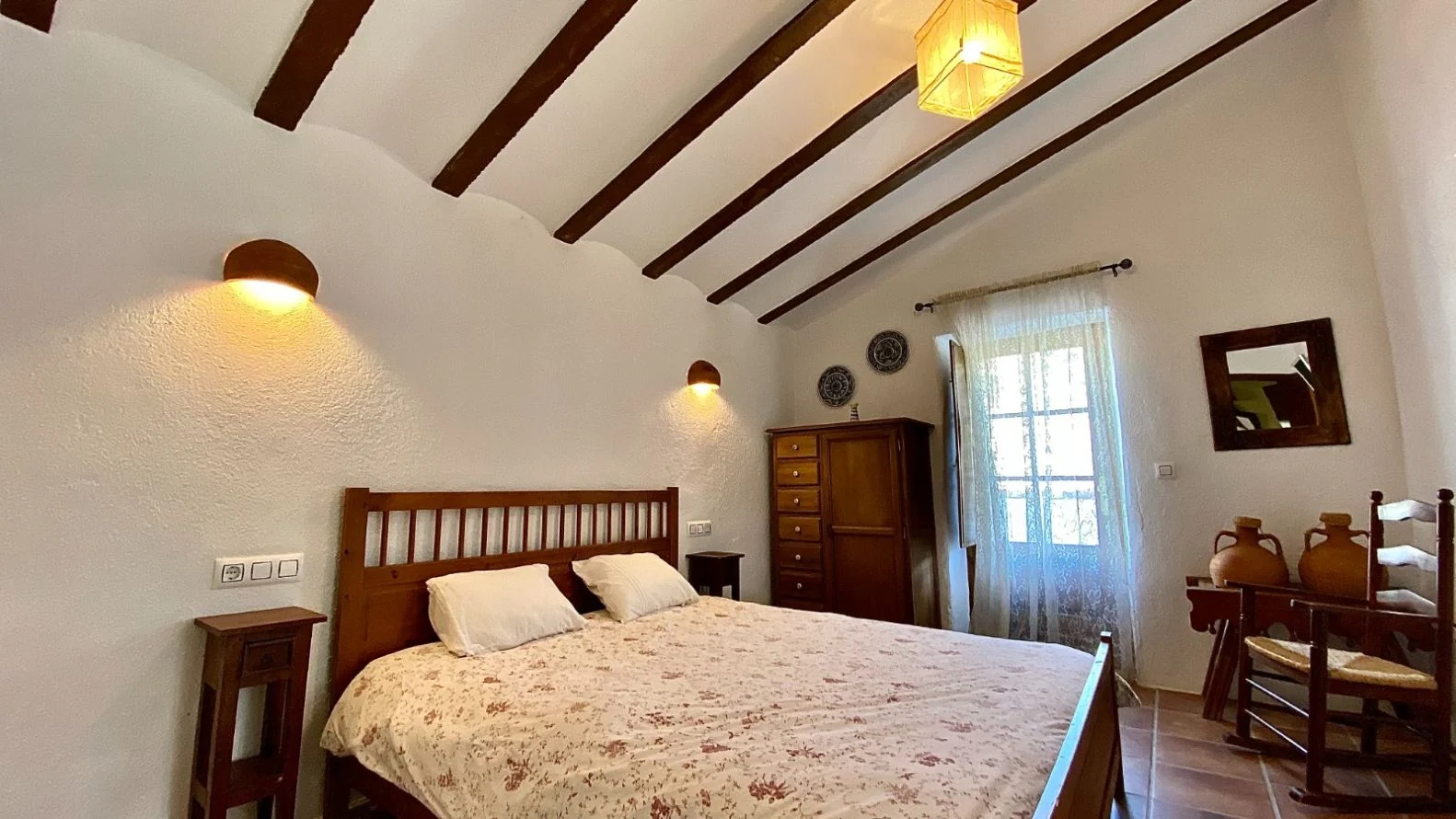 Dormitorio doble de Casa Leontino