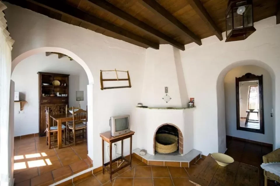 Salón de La Palmera de Cortijos Manzano en Níjar