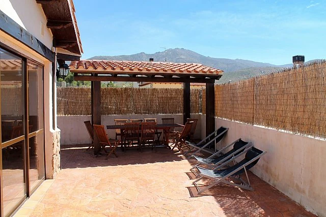 Terraza de Casa Rural La Serijuelas