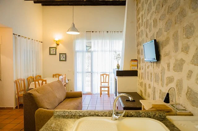 Salón y comedor de Casa Rural Los Chendas
