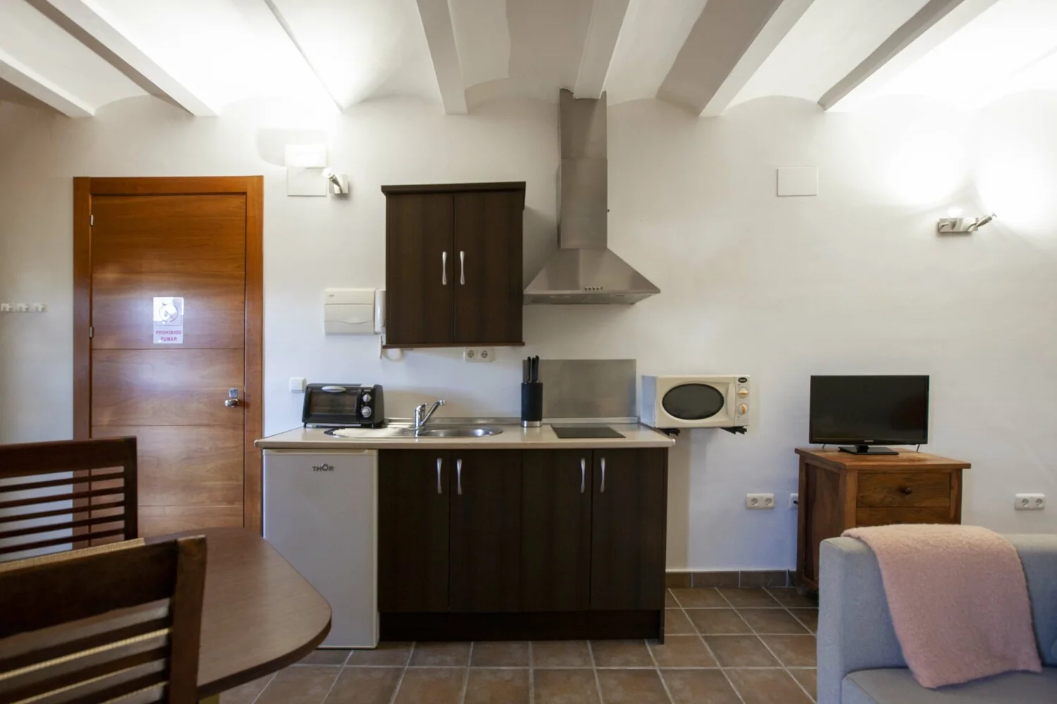 Cocina del apartamento 1 de Lobelia Suites