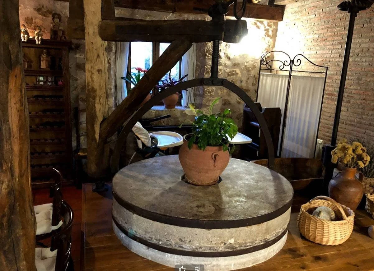 Interior del antiguo molino · El Batán del Molino