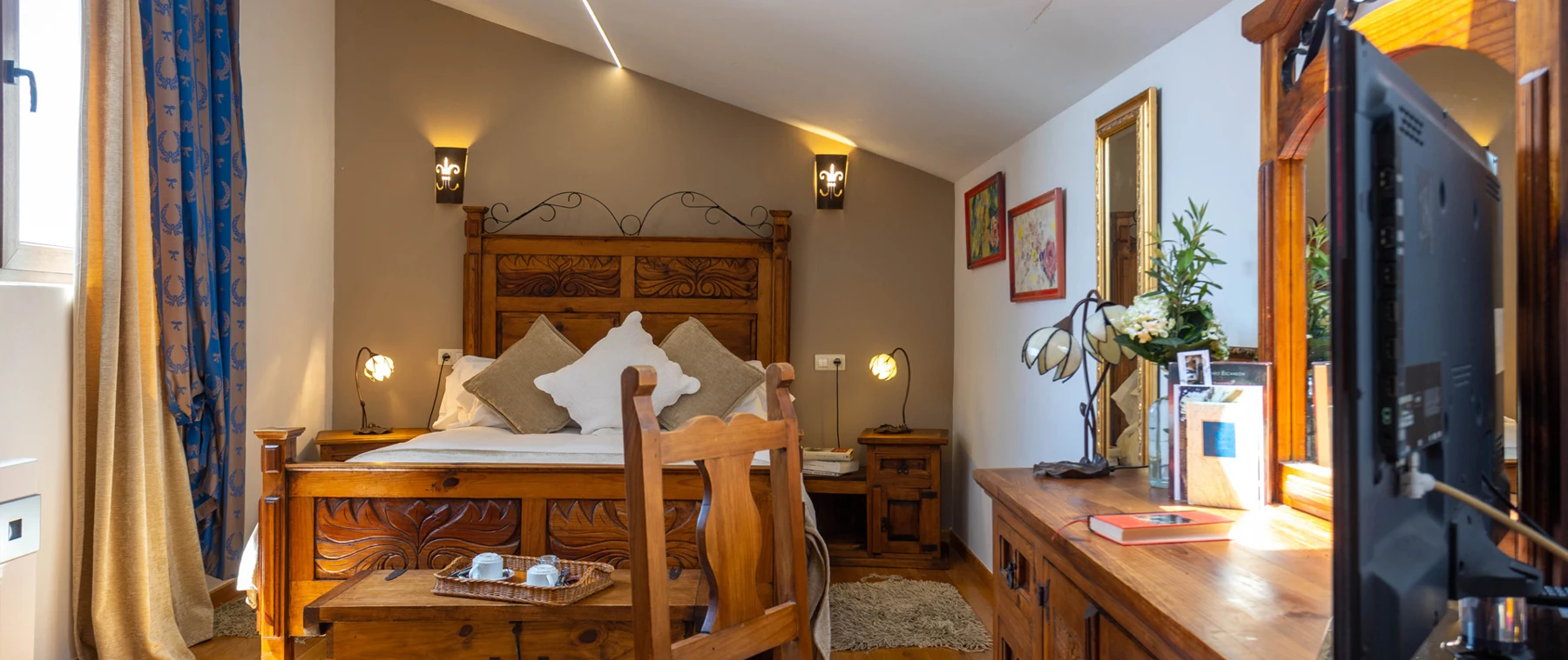 Comedor del hotel · Posada de Eufrasio