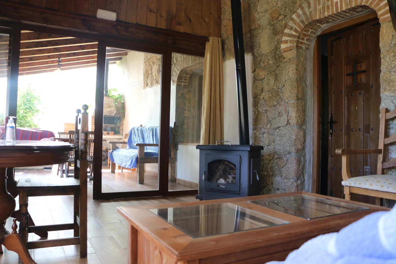 Salón del apartamento Al Amanecer de Atuvera · Casa Rural y Apartamentos Atuvera