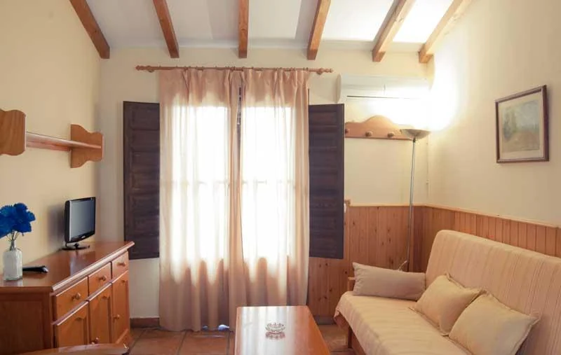 Salón de un apartamento sencillo · El Calambuco
