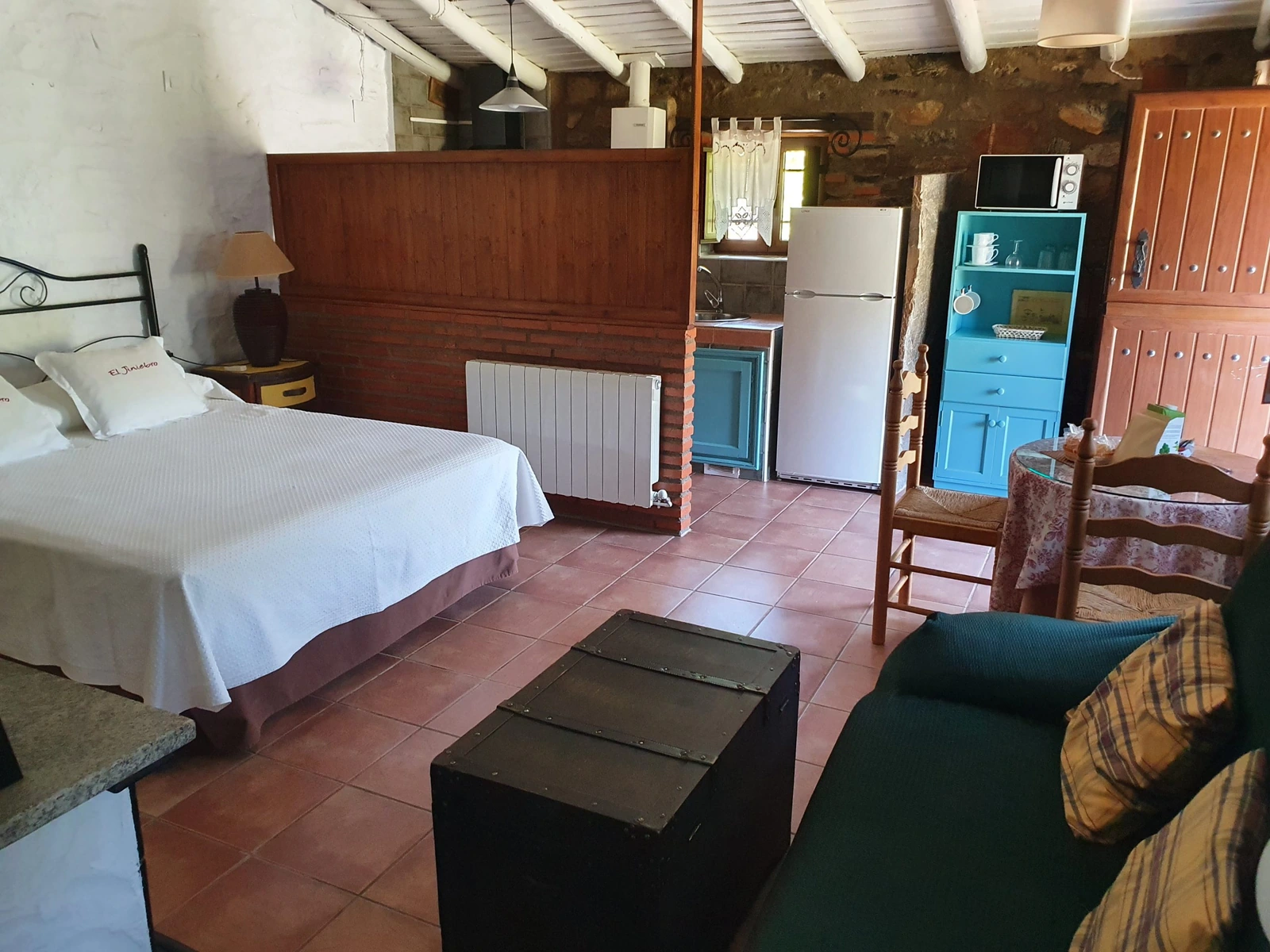 Interior de uno de los alojamientos · El Jiniebro Turismo Rural