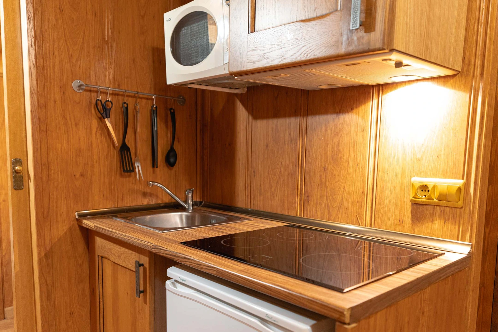 Cocina del apartamento · El Manantial del Fresno
