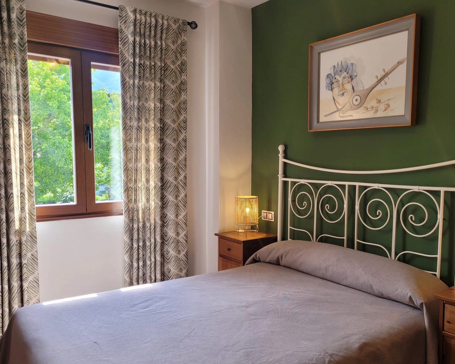 Dormitorio de matrimonio · Apartamentos Rurales La Platea