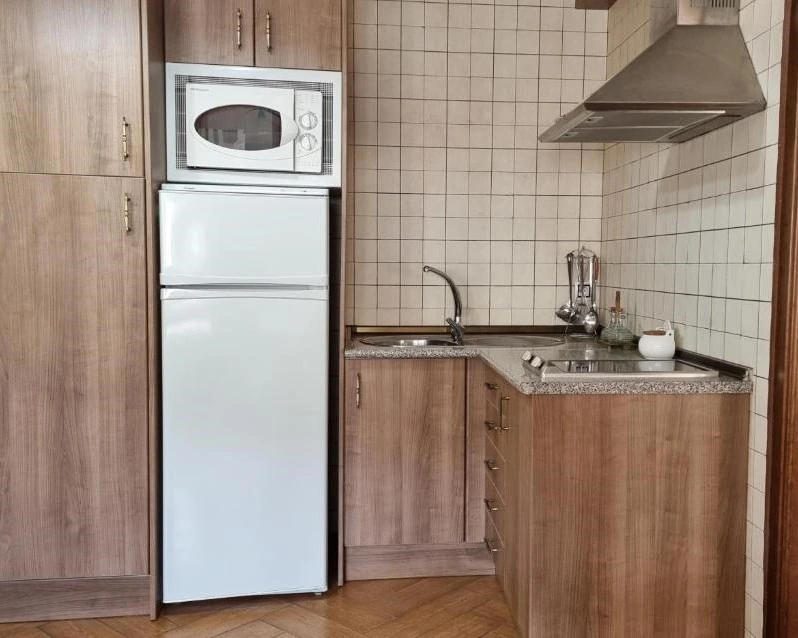 Cocina de un apartamento · Apartamentos Rurales La Platea