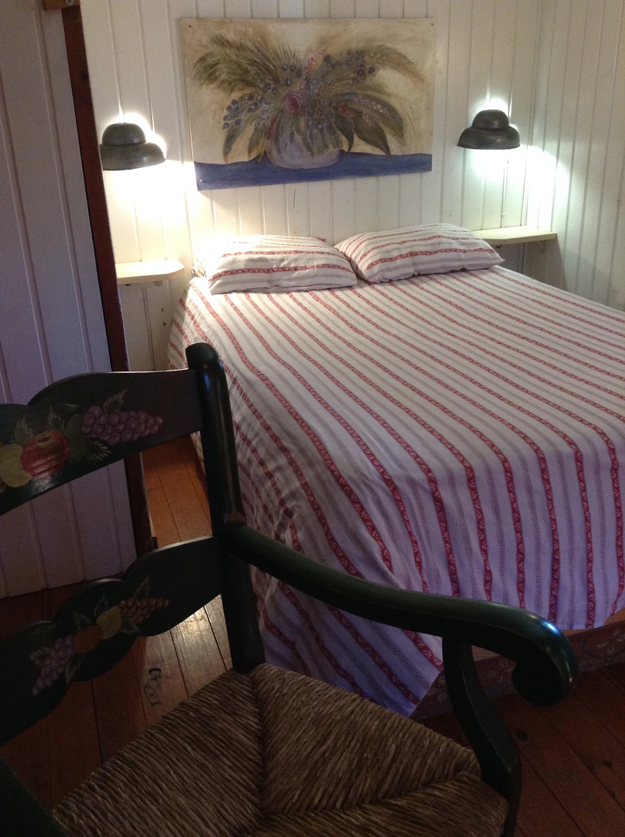 Las Cabañas de Mestas: dormitorio doble · Las Cabañas de Mestas