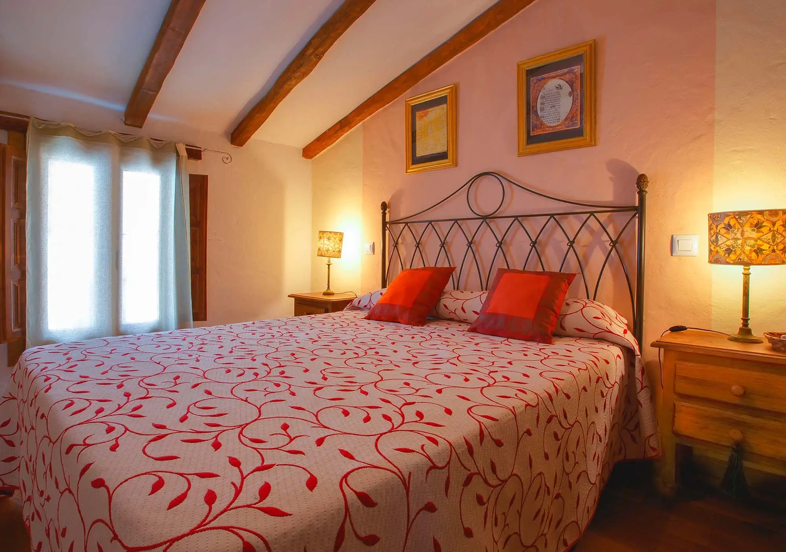 Dormitorio de matrimonio · Apartamentos Rurales Los Vergeles