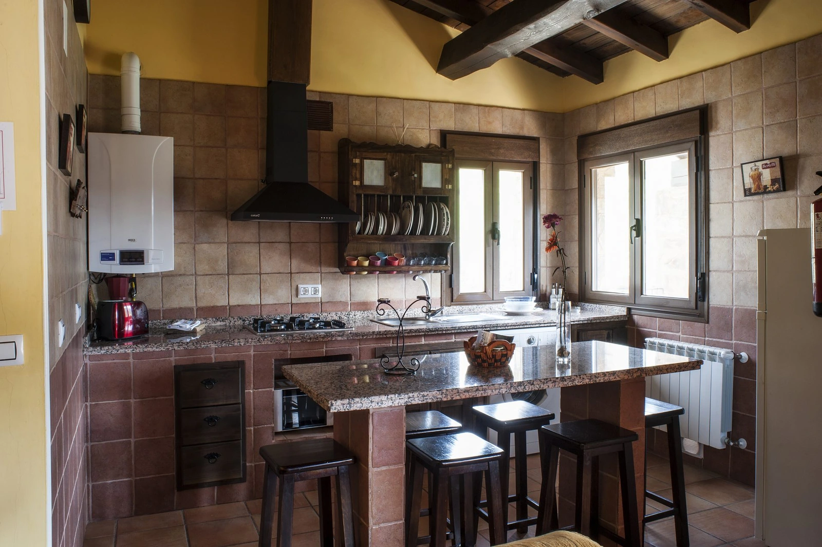 Cocina de uno de los alojamientos · Ramajal Rural