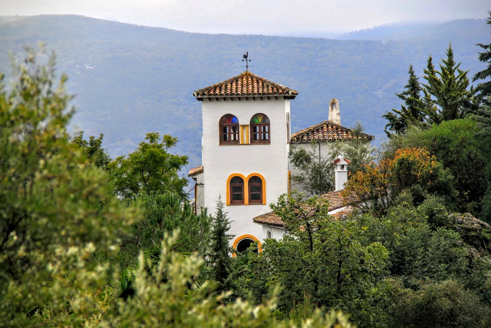 Exterior de El Cortijo, una de las casas de Los Algarrobales. · Los Algarrobales