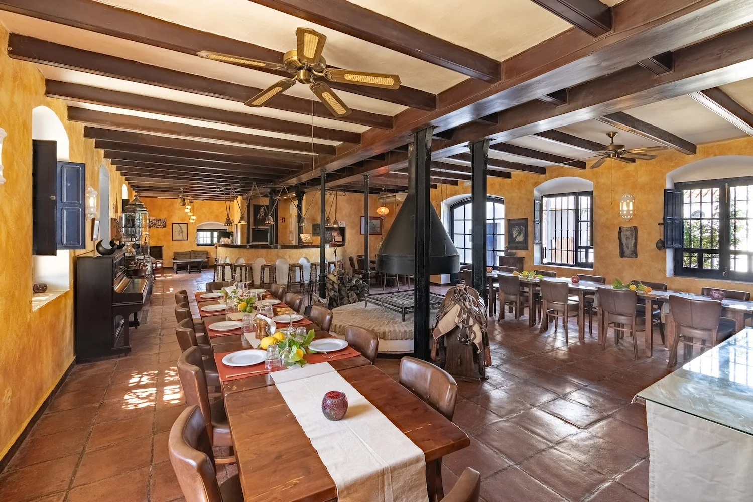 Salón comedor de Hacienda Buena Suerte · Hacienda Buena Suerte