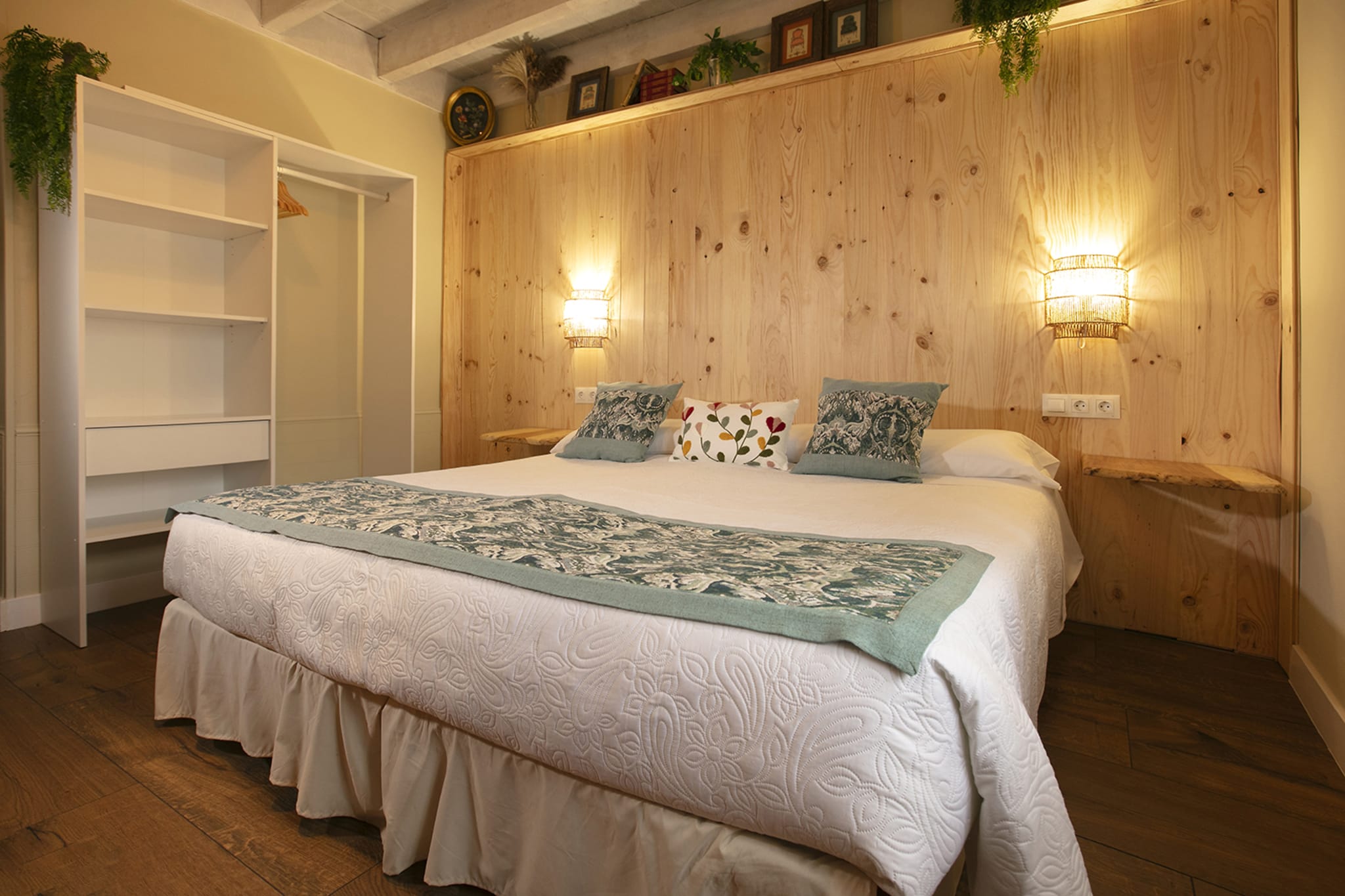 Habitación doble de Posada La Herradura