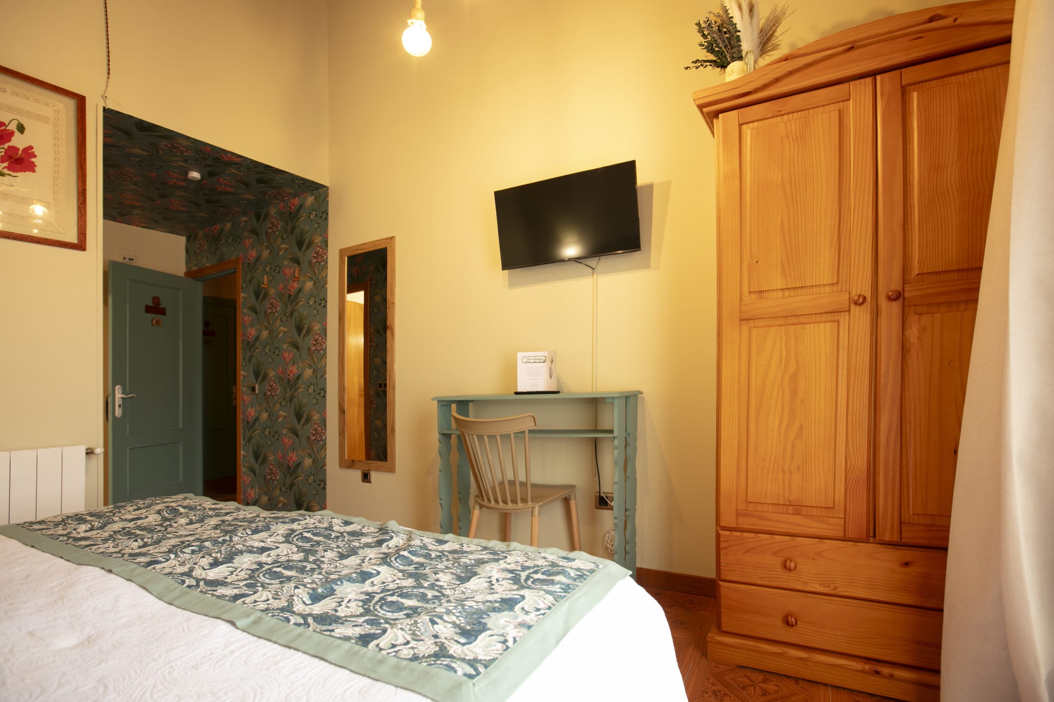 Habitación doble de Posada La Herradura