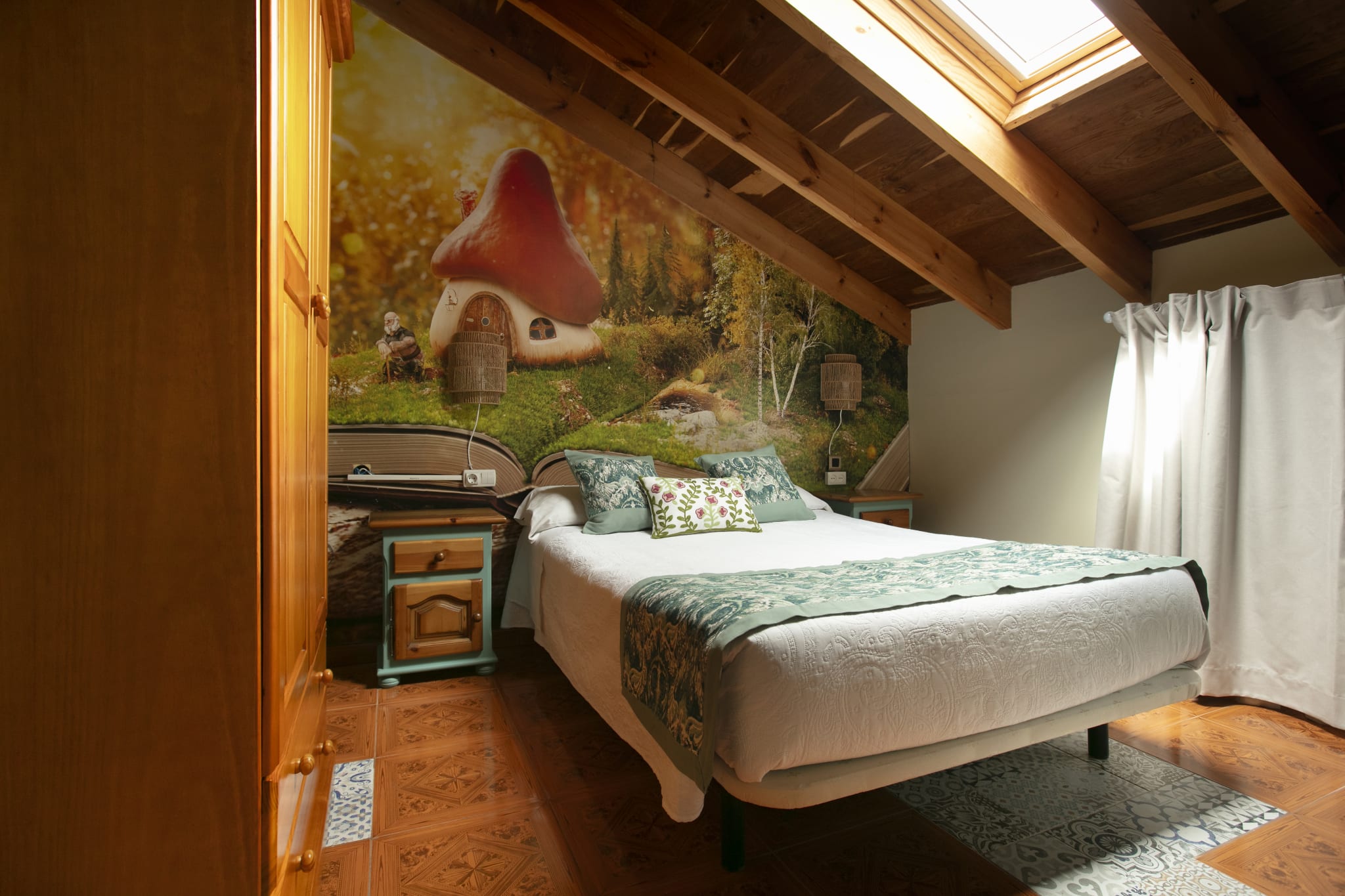 Habitación doble de Posada La Herradura
