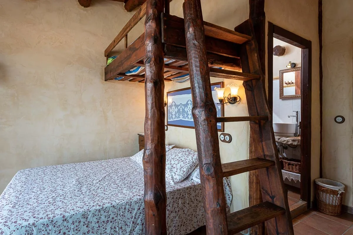 Dormitorio con literas · Casa La Rafela