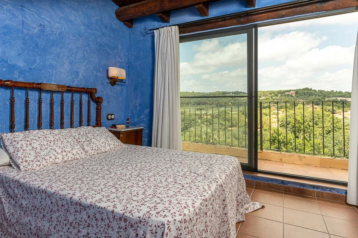 Dormitorio con vistas · Casa La Rafela