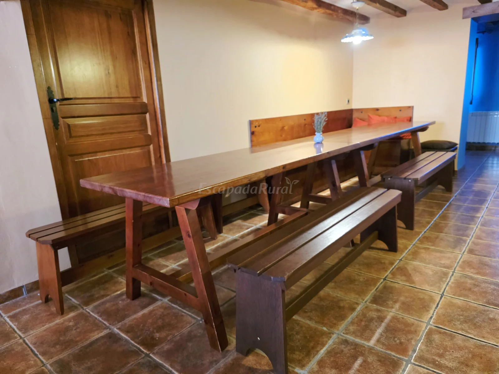 Comedor amplio de la casa · Portal de Sant Roc